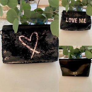 Victoria’s Secret Sequin Cosmetic Bag